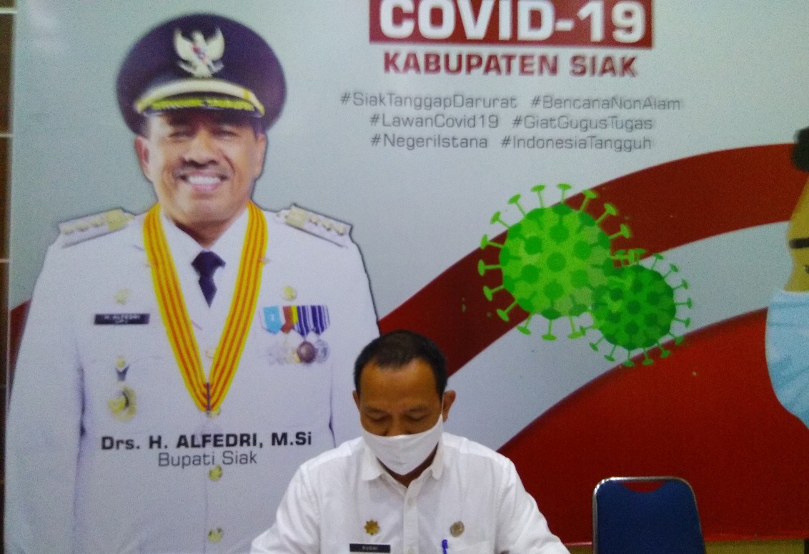 Kasus Corona di Siak Melonjak, Cluster Baru dari Tualang Penyumbang Terbanyak Hari Ini