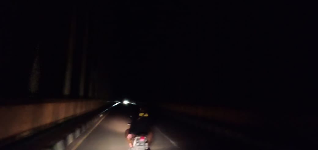 Nasib Jembatan Yang Megah Tak Berlampu di Siak, Jadi Tempat "Mojok"