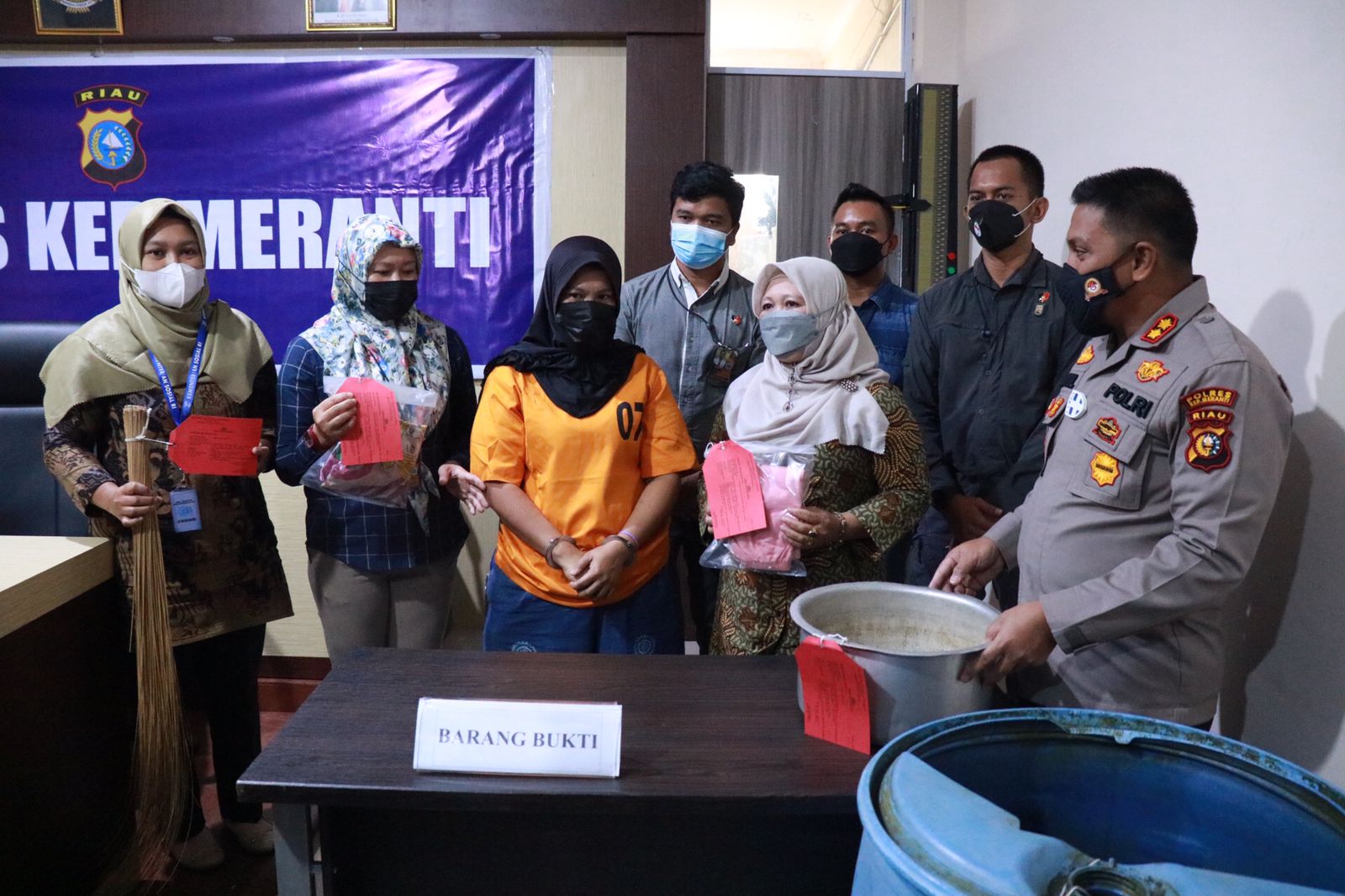 Polres Meranti Ungkap Kasus Dugaan Pembunuhan Balita 4 Tahun